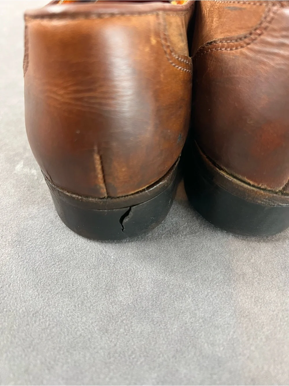 Timberland Brown Leather & Suede Lace-Up Oxfords